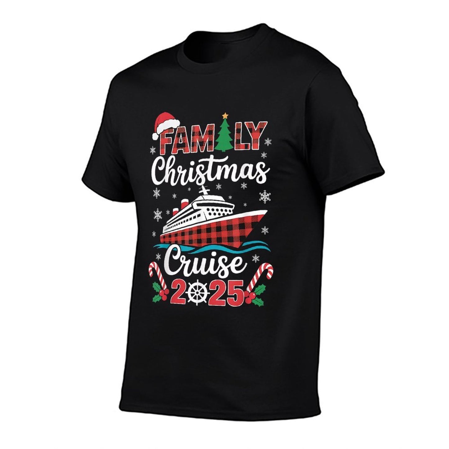 Family Christmas Cruise 2025 Matching Family Cruise Holiday  Affordable Price T-Shirt
