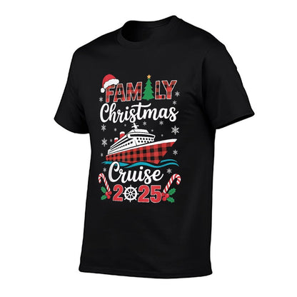 Family Christmas Cruise 2025 Matching Family Cruise Holiday  Affordable Price T-Shirt