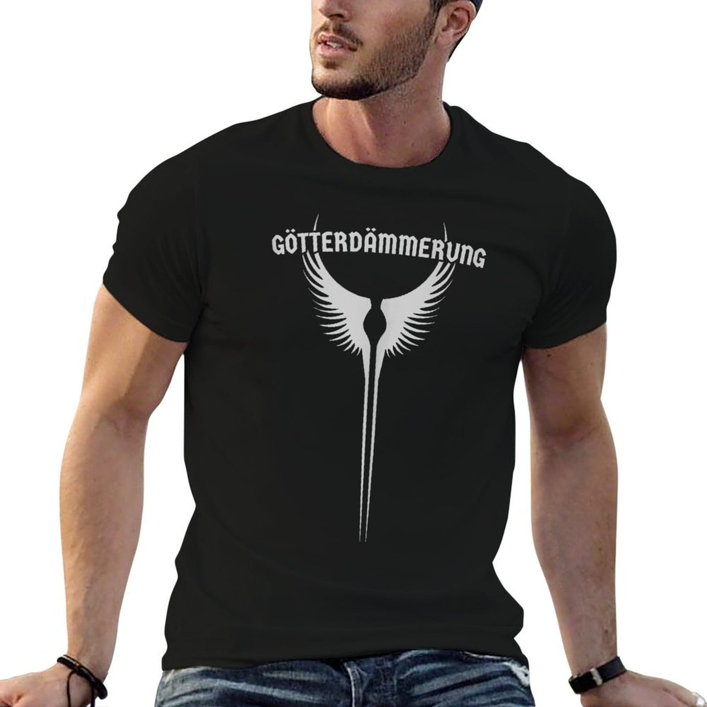 Hearts of Iron IV Götterdämmerung Valkyre Wings  Slim-fit Cut T-Shirt