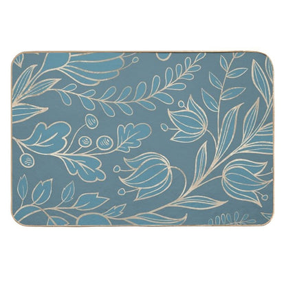 Blueprint Color of The Year - Floral  Repositionable Bath Mat