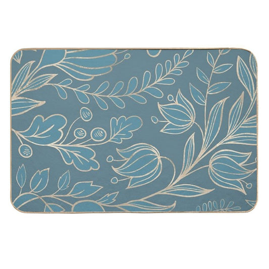 Blueprint Color of The Year - Floral  Repositionable Bath Mat