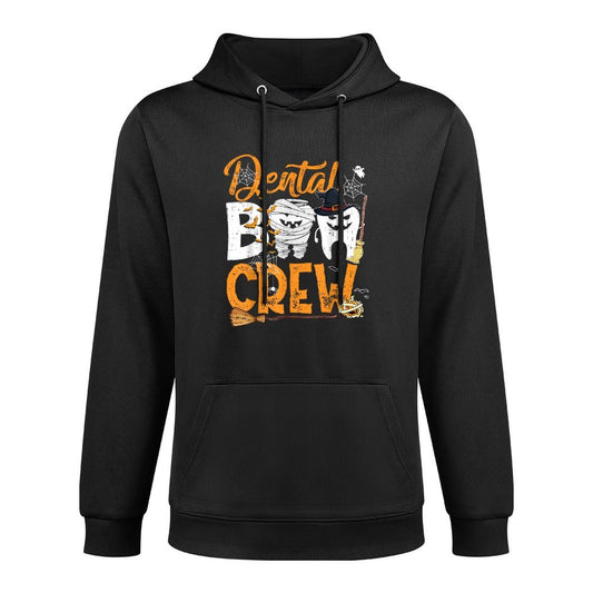 Dental Boo Crew Funny Dentist Assistant Halloween Costume Durable Construction Hoodie