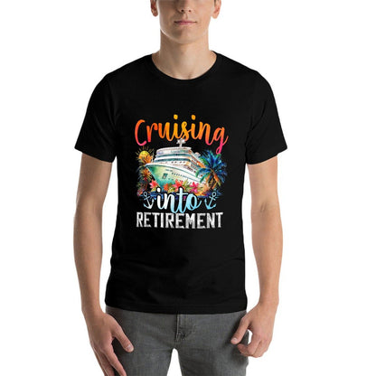 Cruising Into Retirement Hello Retirement 2024 Men Women  Stretchy T-Shirt