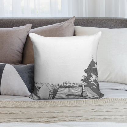 Hometown#1 Soft Style Accent Throw Pillow