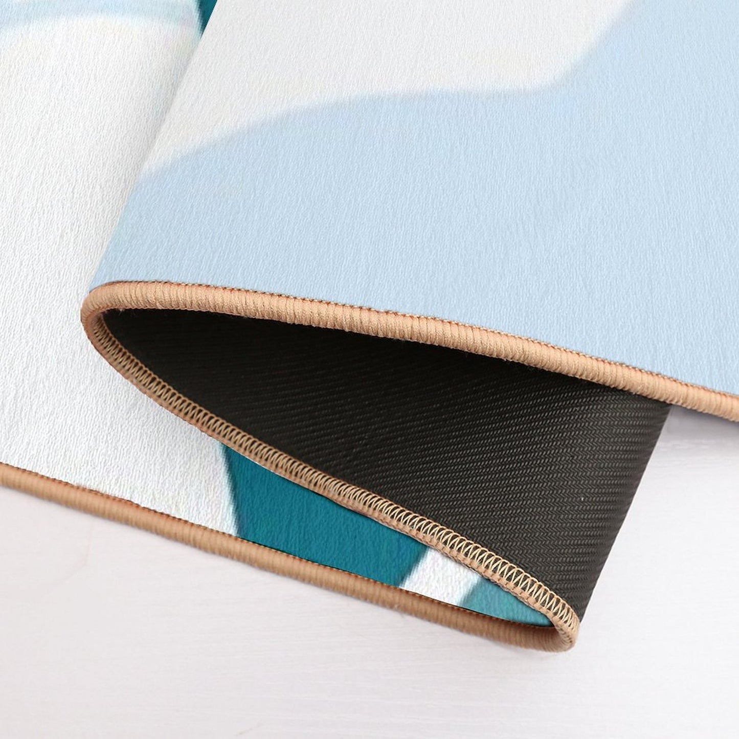 Color Pallete Organic Abstract Art Minimalist  Versatile Bath Mat