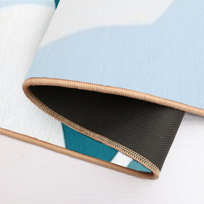 Color Pallete Organic Abstract Art Minimalist  Versatile Bath Mat