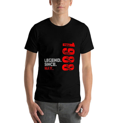 Born In May 1988 Vintage Birthday Legend Since May 1988  Soft T-Shirt