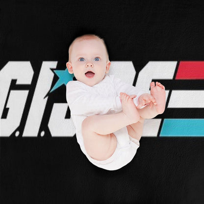 Gijoe Logo Plush Throw Blanket