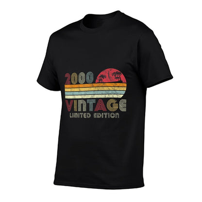 21 Year Old Gifts Vintage 2000 Limited Edition 21st Birthday  Durable T-Shirt