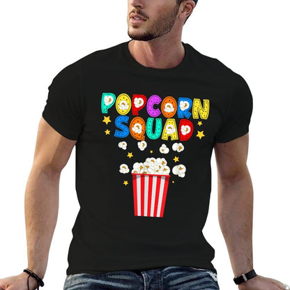 Popcorn Squad Movie Theater Lover Theatre Nerd  Durable T-Shirt