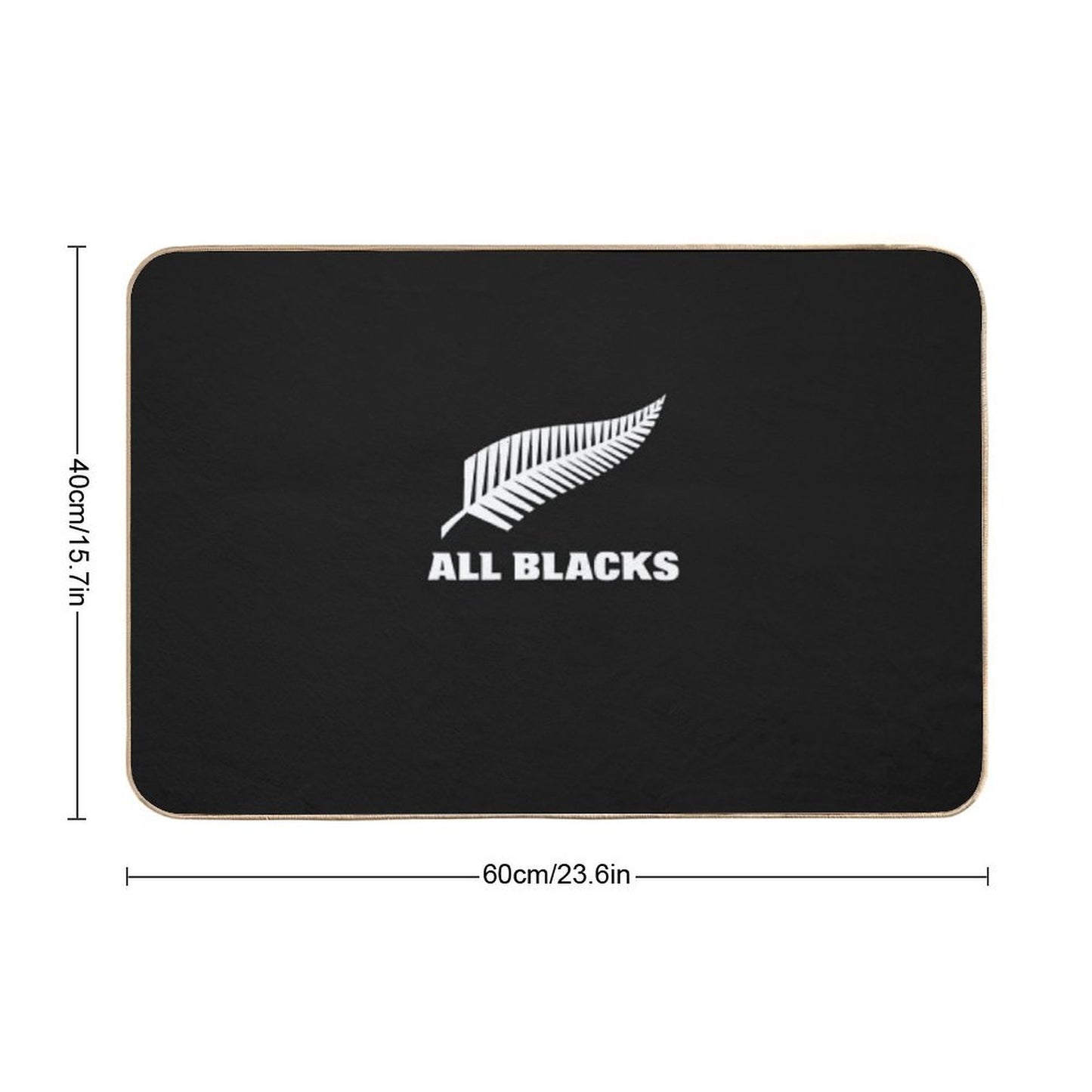 Best Selling - All Blacks Essential T-Shirt  Toxin-Free Bath Mat