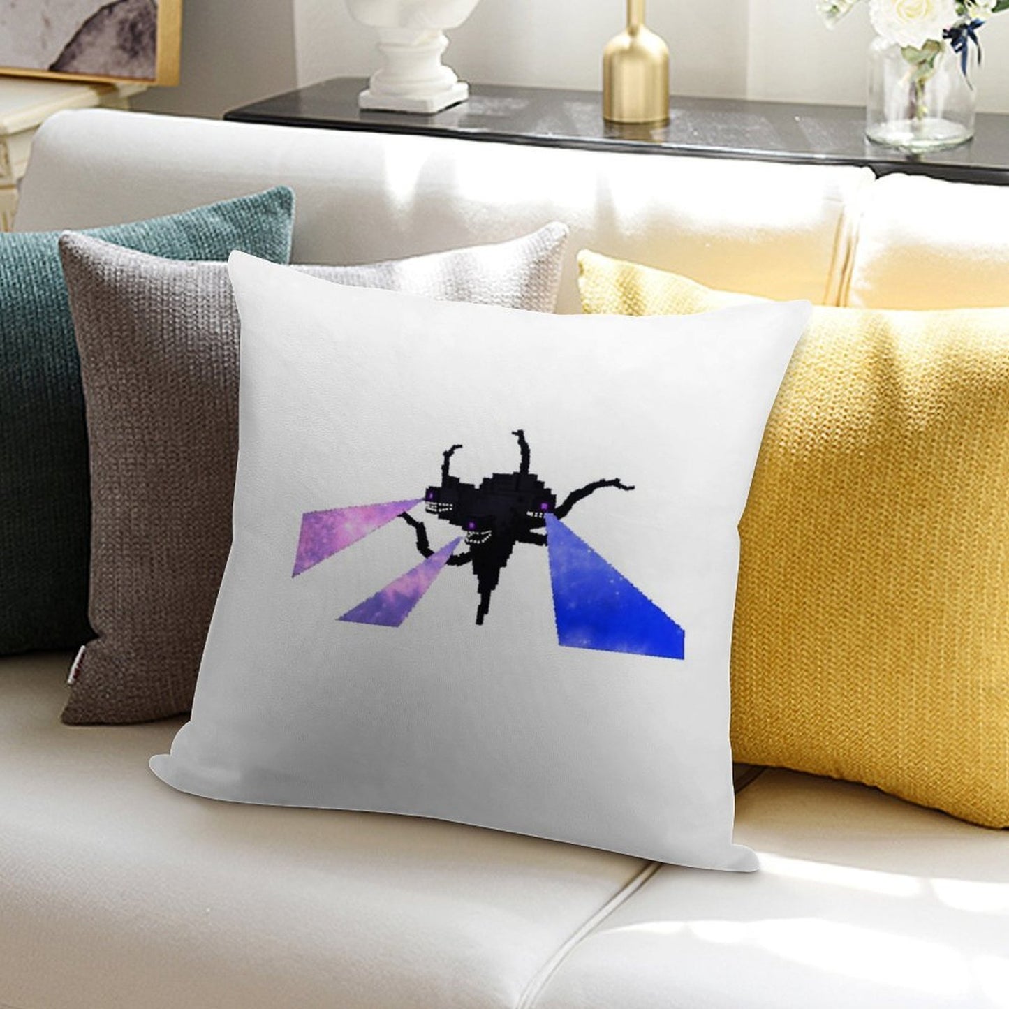 Galaxy Wither Storm Soft Style Accent Throw Pillow