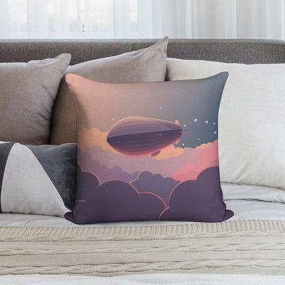 Airship Soft Skin-Friendly Throw Pillow