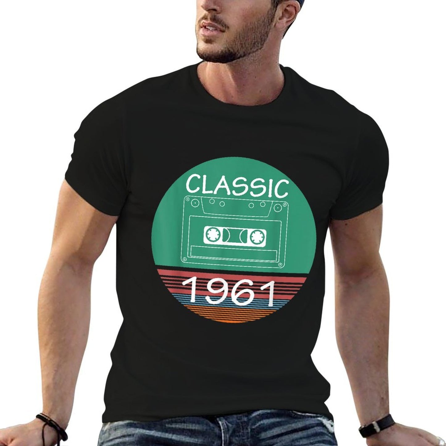 Classic Cassette 1961 60th Birthday  Classic T-Shirt