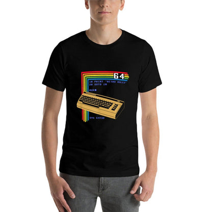 Retro Computer C64  Lightweight T-Shirt