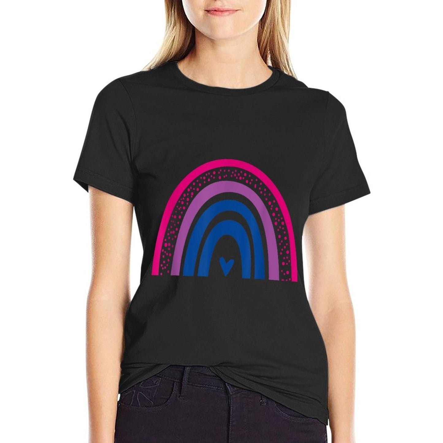 Human Rights LGBT Bisexuality Bi Pride Rainbow Bisexual  Trendy Pattern T-Shirt