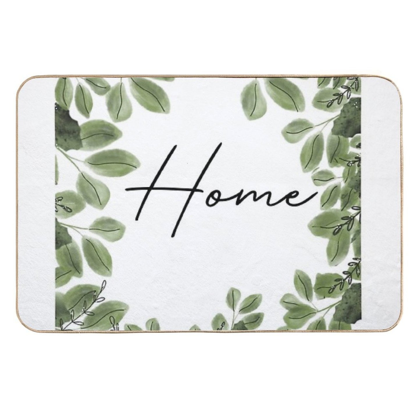 Leaves Durable Bath Mat