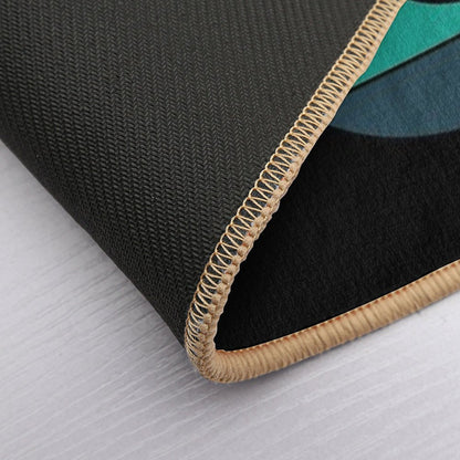 Retro Vintage Sunset Letter G  Slip-Resistant Bath Mat