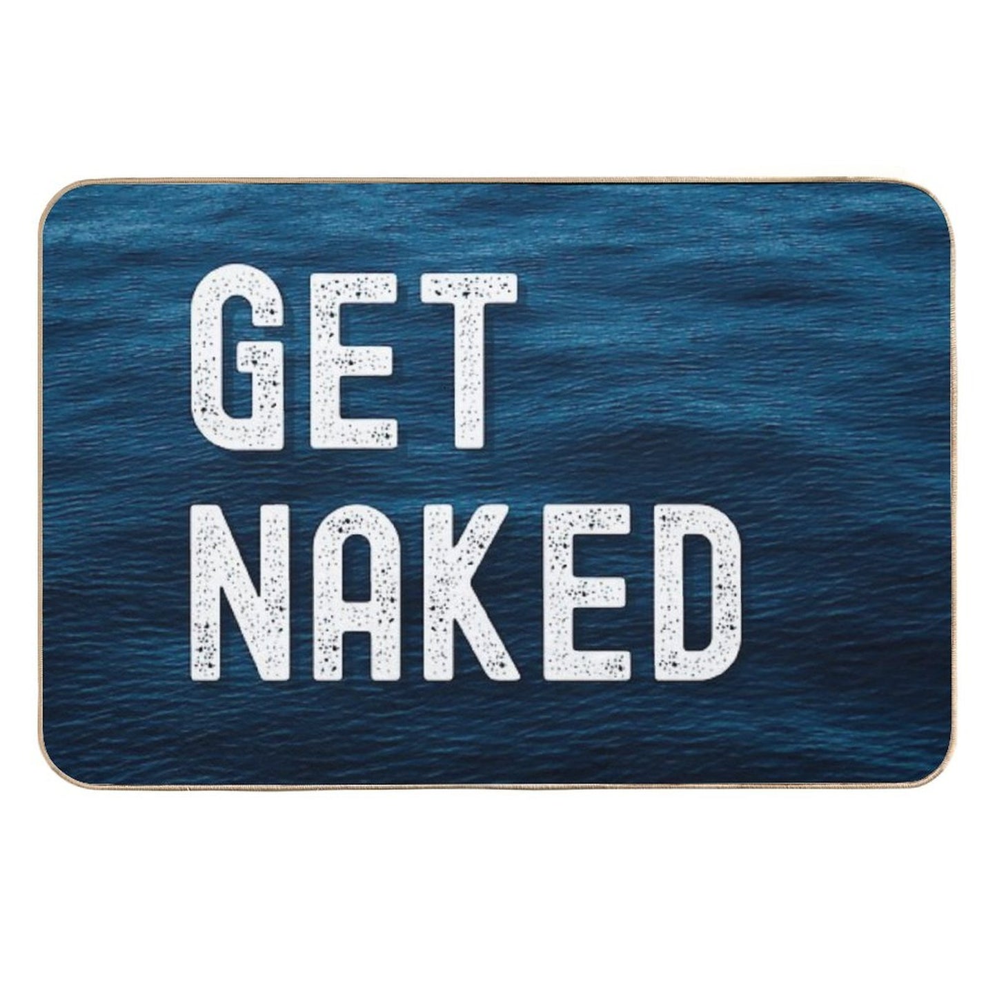Get Naked  Repositionable Bath Mat