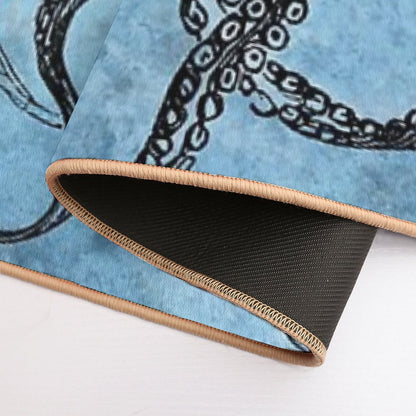 Vintage Octopus  Absorbent Bath Mat