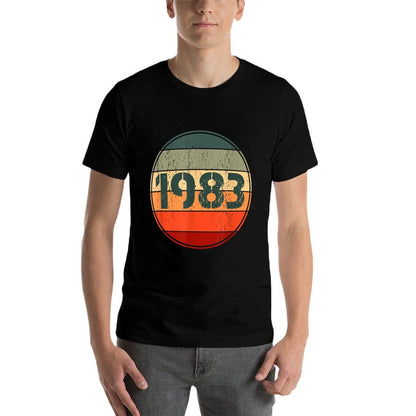 Vintage 1983 Limited Edition 40 Year Old Gifts 40th Birthday  High-quality Stitching T-Shirt