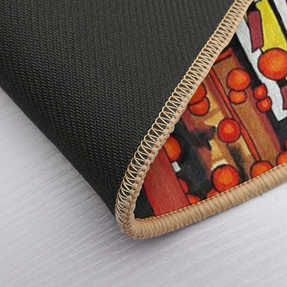 Street Lanterns  Repositionable Bath Mat