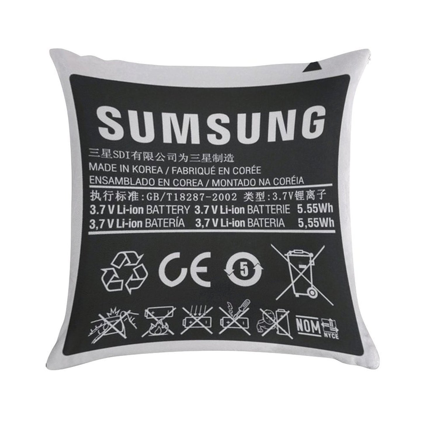 Forbidden Pillow Soft Easy Maintenance Throw Pillow