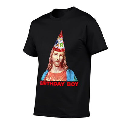 Popfunk Unisex-Family Funny Christmas Jesus Birthday Boy  Quick-drying T-Shirt