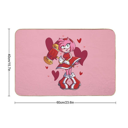 Sweet Amy Rose  Slip-Resistant Bath Mat