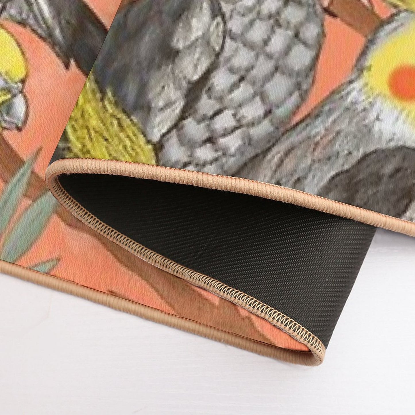 Cockatiel Fun  Long-Lasting Bath Mat