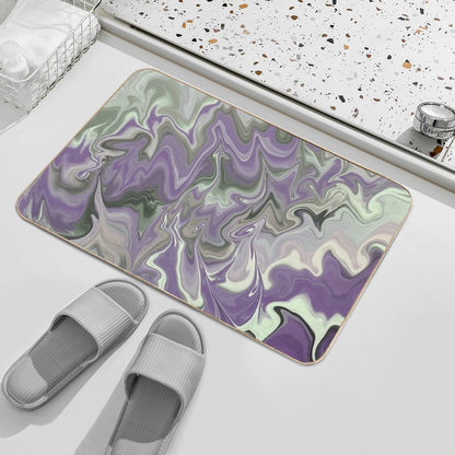 Purple Sage  Non-Slip Bath Mat
