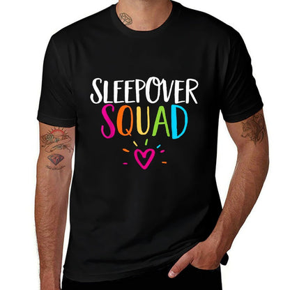 Sleepover Squad Slumber Party Squad Pajama Crew  Eco-friendly Material T-Shirt