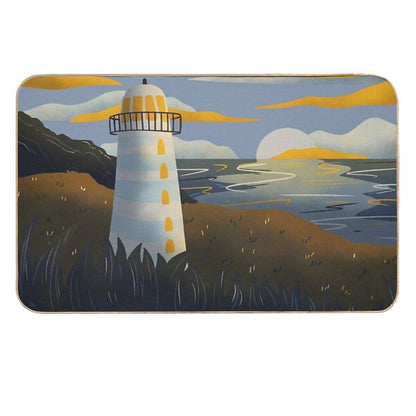 Lighthouse  Stain-Proof Bath Mat