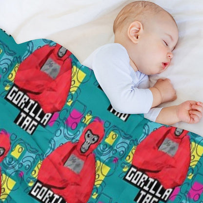 Gorilla Tag Cools Red 4 Compact Throw Blanket