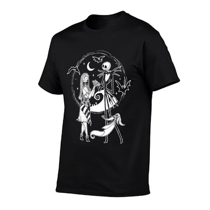 Nightmare Before Christmas - Jack Sally Zero  Graphic-printed T-Shirt