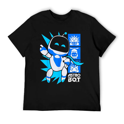 Astro Bot Rescue Mission Victory Pose Game Wrinkle-resistant T-Shirt