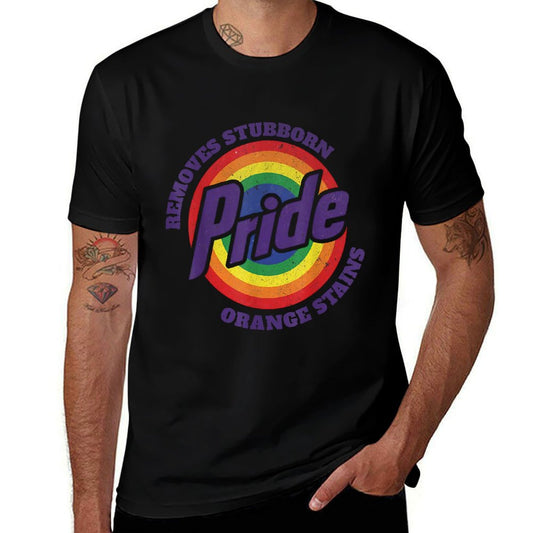 Resist Trump Remove Stubborn Orange Stains Pride Month LGBTQ Soft T-Shirt