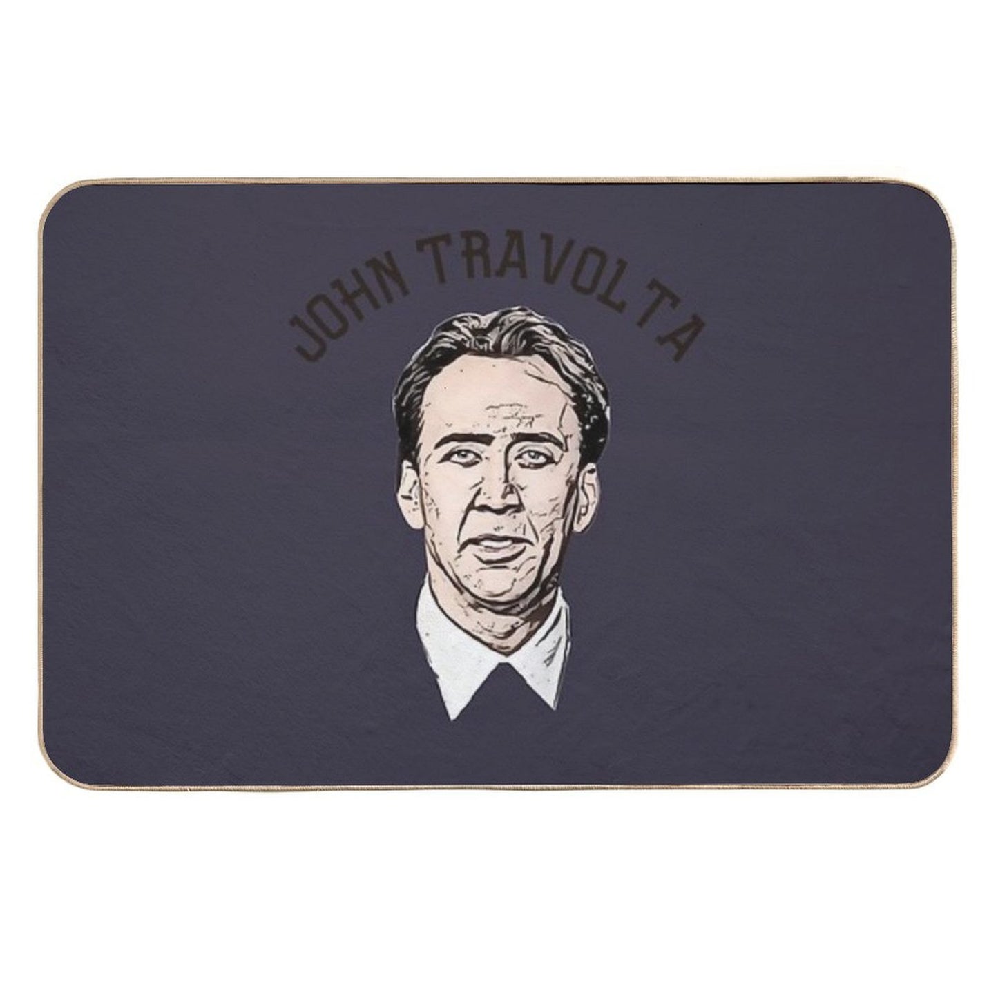 Lover Gifts Nicholas Cage Gift For Halloween  Fade-Resistant Bath Mat
