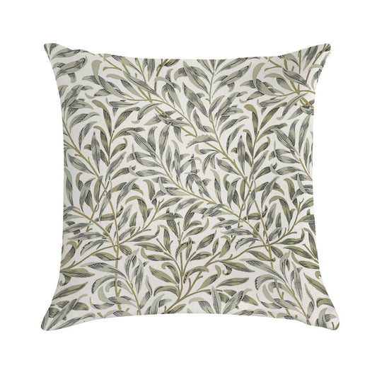 William Morris Willow Sage Soft Bedroom Essential Throw Pillow