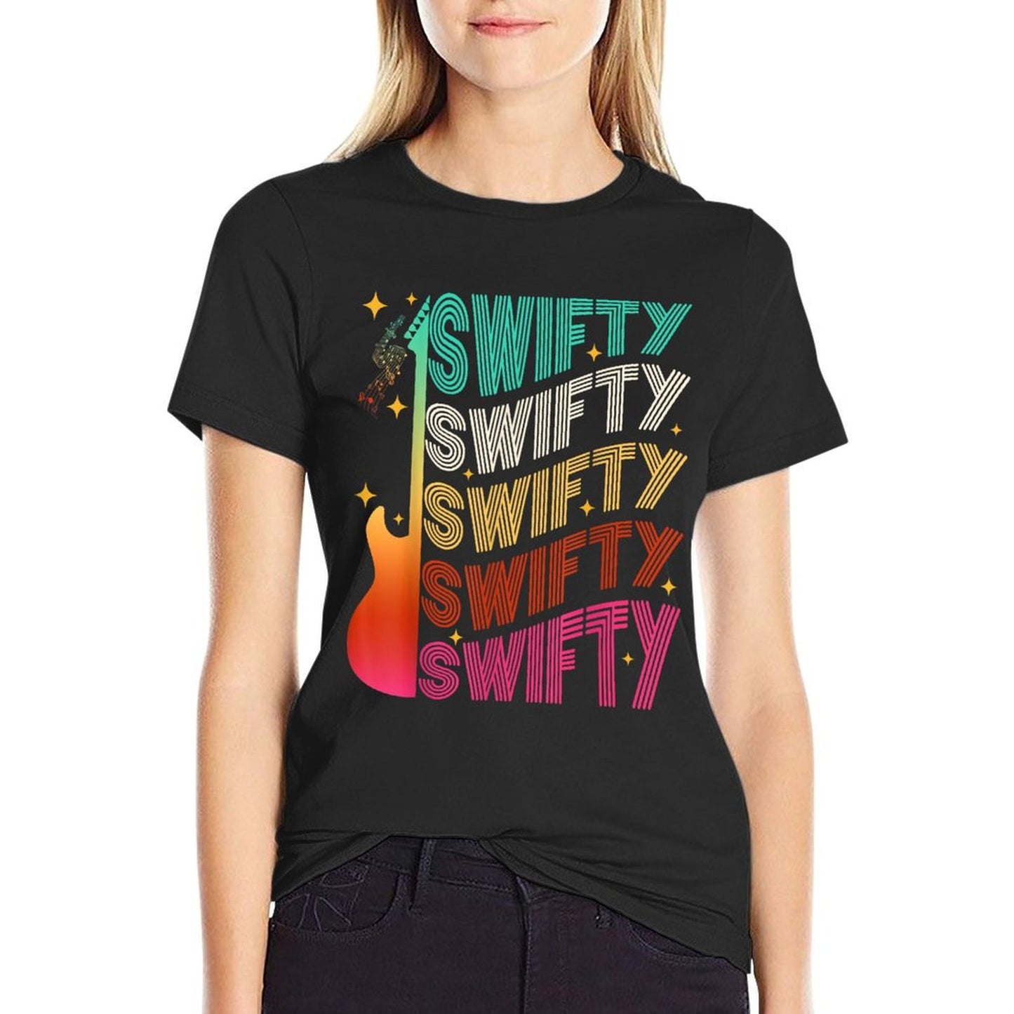 Retro Taylor Personalized Name I Love Taylor Girl 70's 80's Rolled Sleeves T-Shirt