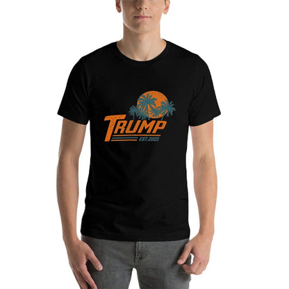 Funny Trump Retro Vintage (2 Side) Trump Merchandise Relaxed-fit T-Shirt