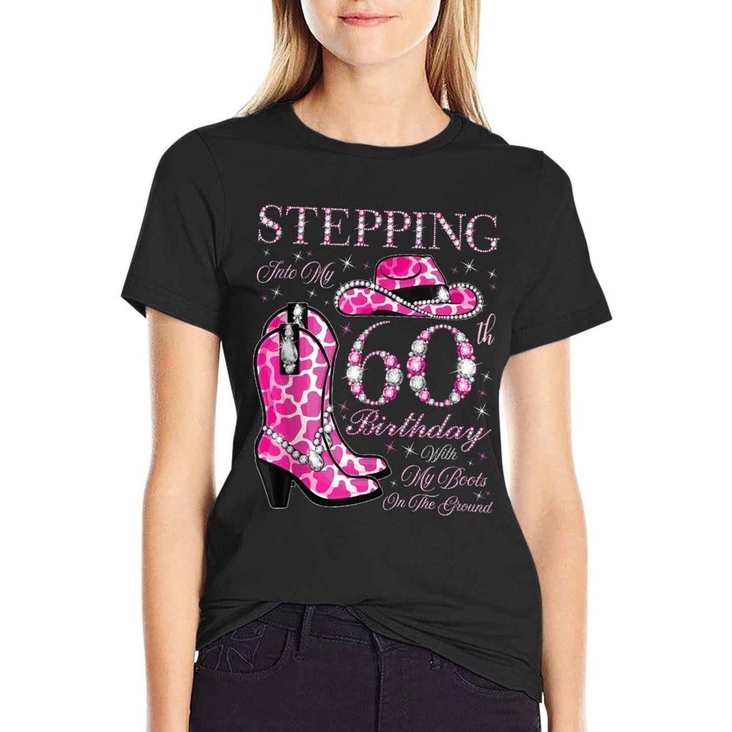 Stepping Into My 60th Birthday With My Boots On The Ground  Relaxed-fit T-Shirt