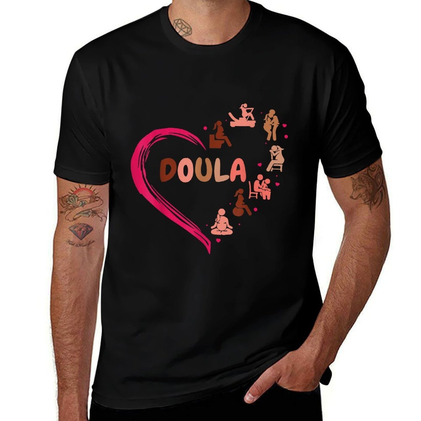 Let's Doula This Doula for Labor Support  Slim-fit Cut T-Shirt