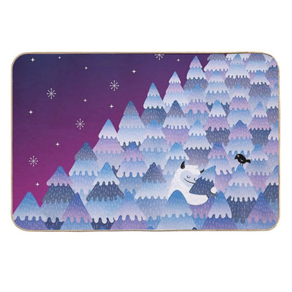 Tree Hugger (Night Version)  Non-Slip Bath Mat