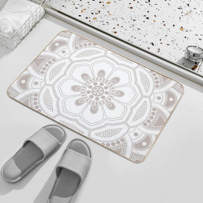 Mandala Creation, All Points for One 13  Multi-Purpose Bath Mat