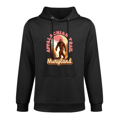 Maryland Appalachian Trail Vintage Hiking Bigfoot Sasquatch Premium Unisex Design Hoodie