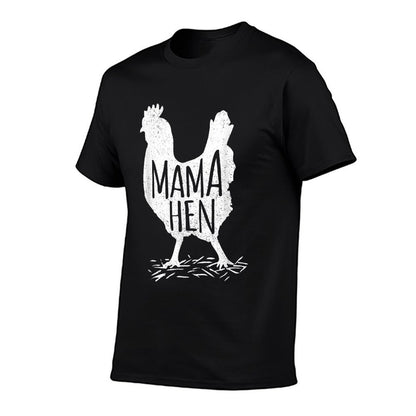 Funny Mother&#39;s Day Mama Hen Chicken Gift Mom Farm  Lightweight T-Shirt