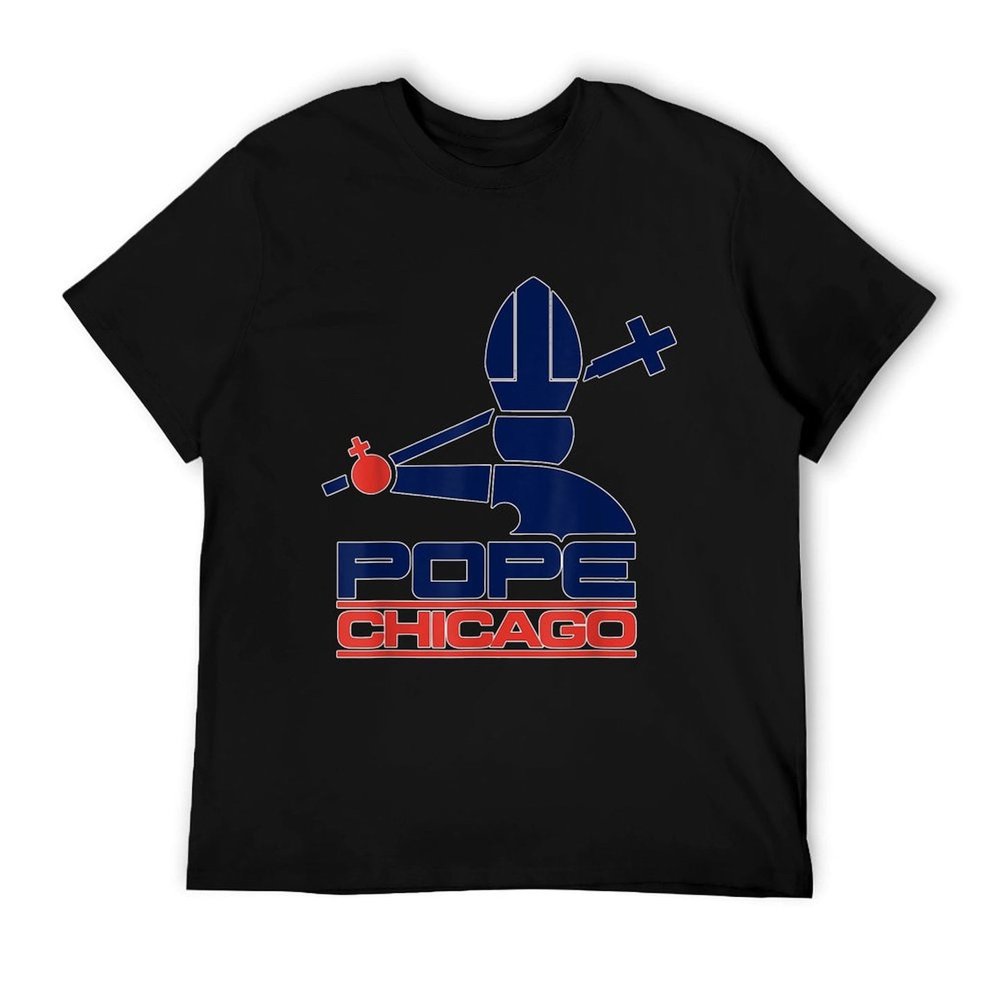 Pope Leo XIV Pope Chicago Tagless Design T-Shirt