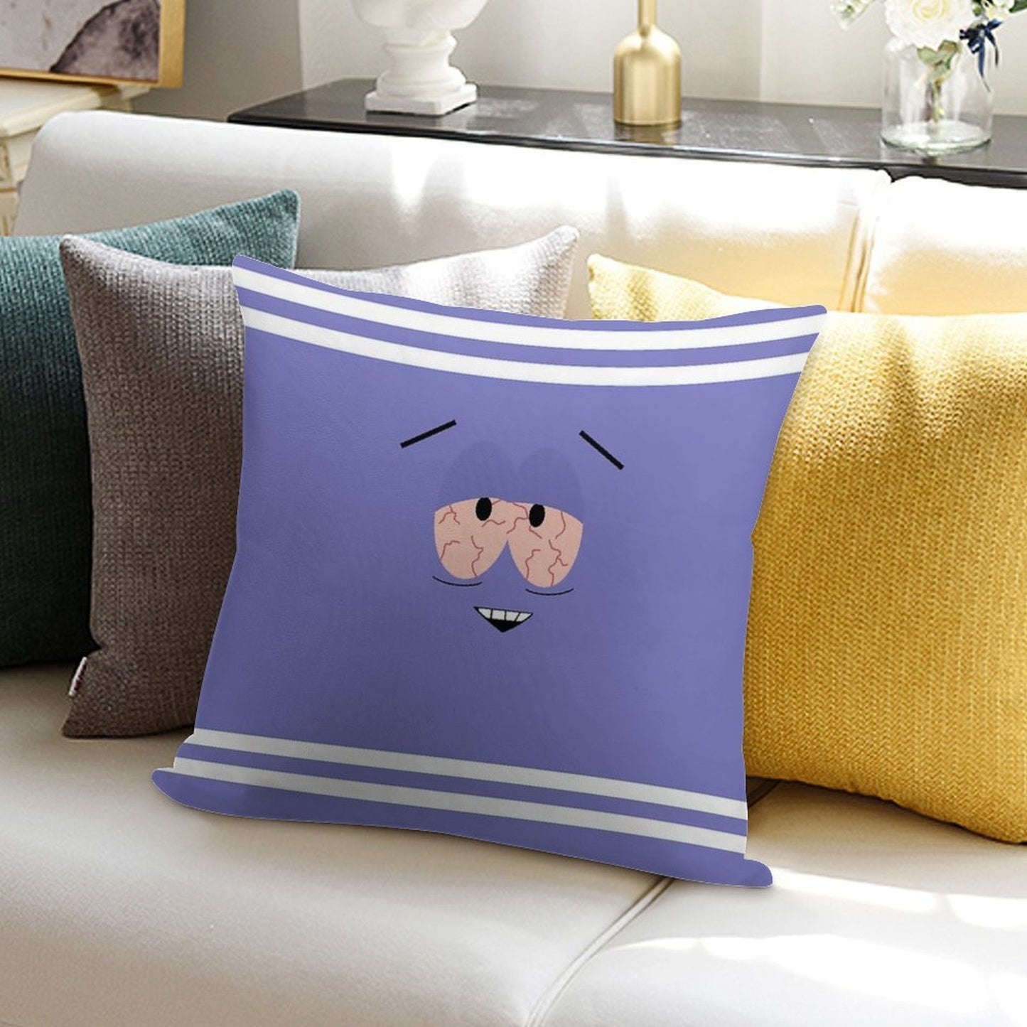 TOWELIE Soft Shrink-Resistant Throw Pillow