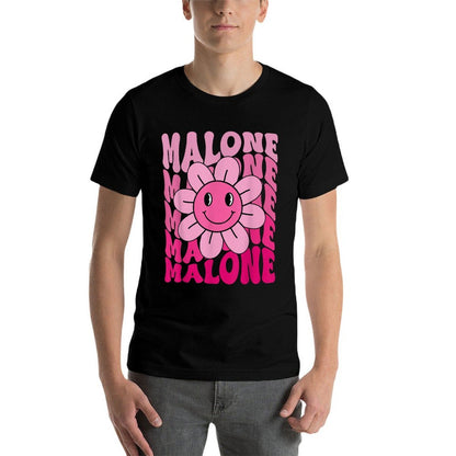 Malone First Name I Love Malone Girl Groovy 80's Vintage  Odor-resistant T-Shirt